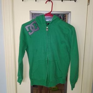 Kelly Green DC Skateboards Hoodie Small